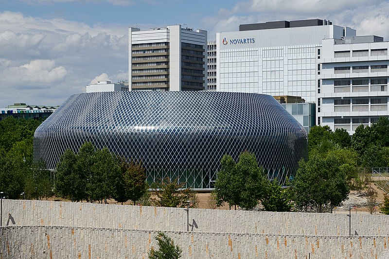 The Novartis Pavillon in Basel