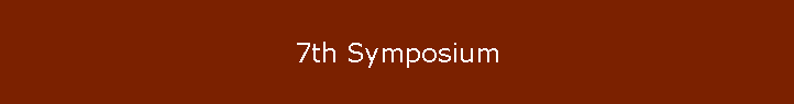 7th Symposium